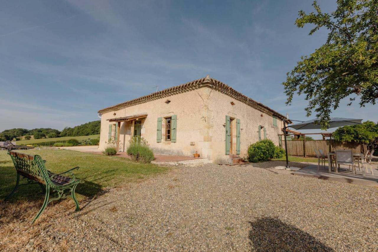 Villa Avec Vue - Piscine Privee, Cuisine D'Ete, Jeux Video Et Appareils De Fitness Puygaillard-de-Lomagne Exterior foto